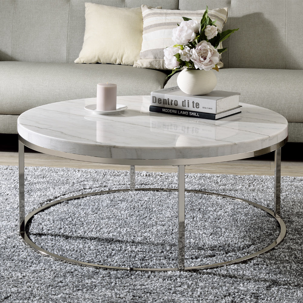 Zaidee COFFEE TABLE with MARBLE