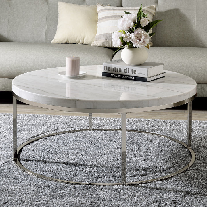 Zaidee COFFEE TABLE with MARBLE