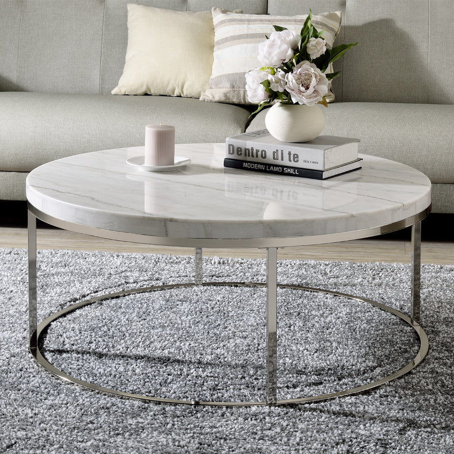 Zaidee COFFEE TABLE with MARBLE