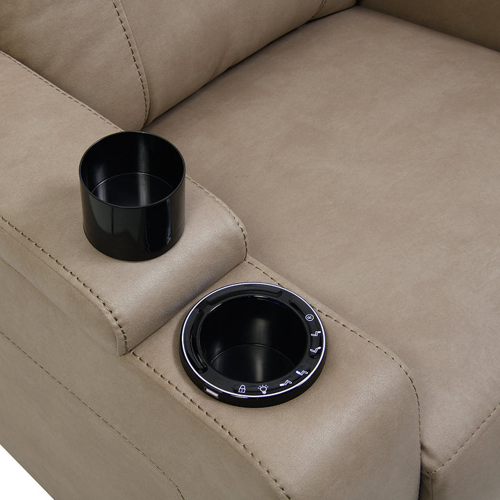 Lugo Power Motion Recliner with Cup Holder