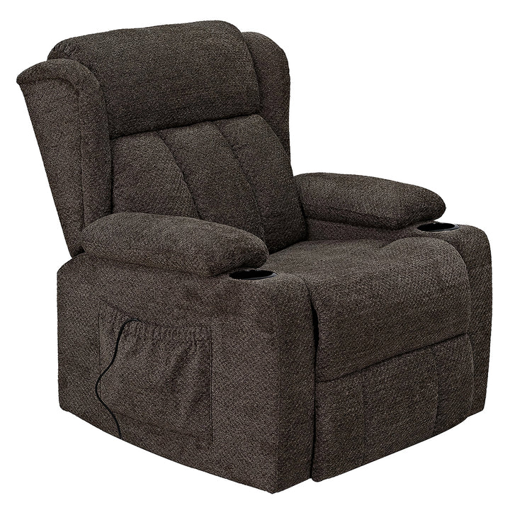 ACME Furniture Lusio Power Motion Recliner with Lift &amp; Cup Holder LV02833