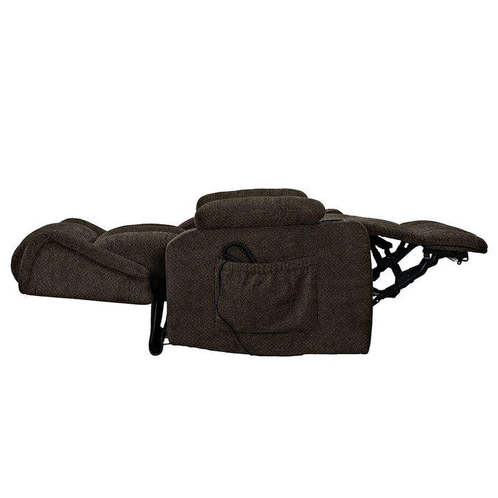 ACME Furniture Lusio Power Motion Recliner with Lift &amp; Cup Holder LV02833