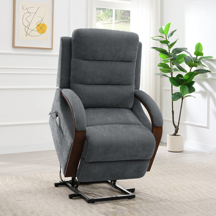 ACME Furniture Kayla Power Recliner with Lift &amp; Heating &amp; Massage LV02872