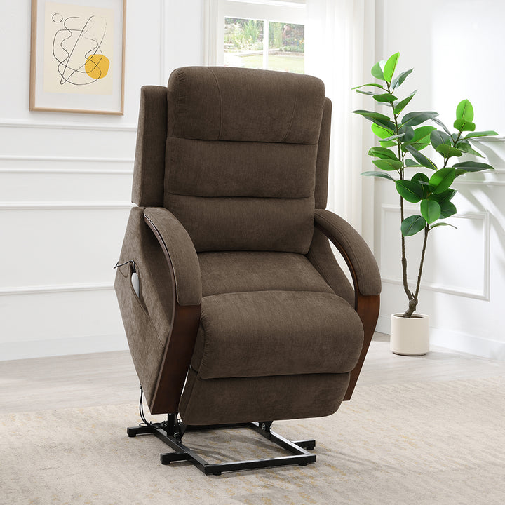 ACME Furniture Kayla Power Recliner with Lift &amp; Heating &amp; Massage LV02879