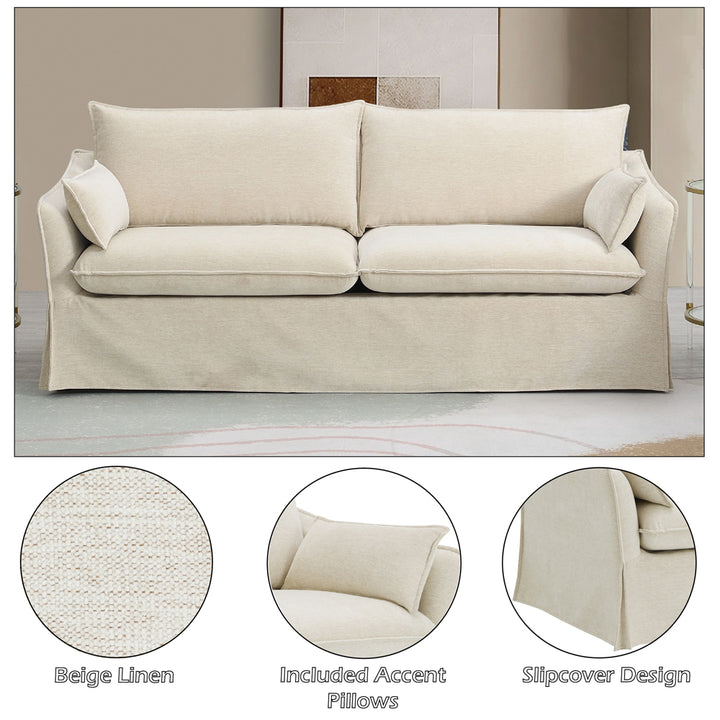 Shane Sofa with 2 Pillows