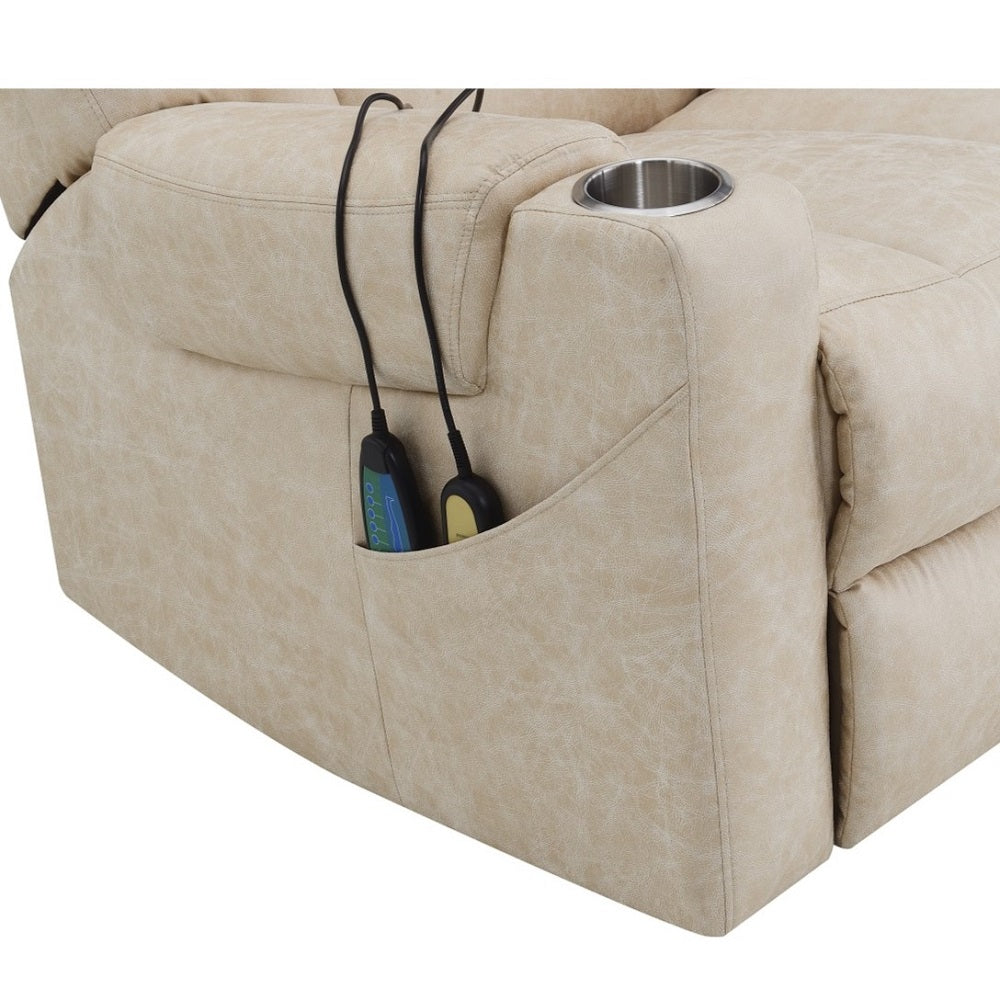 Nairi Power Recliner with Lift, Heating & Massage