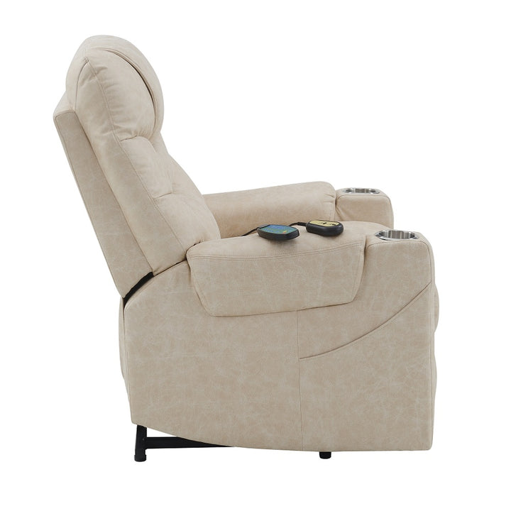 Nairi Power Recliner with Lift, Heating &amp; Massage