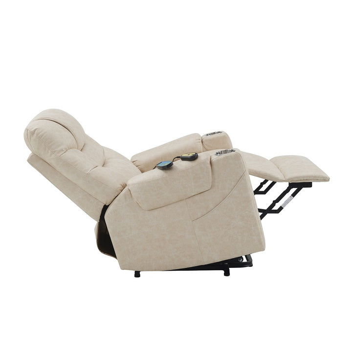 Nairi Power Recliner with Lift, Heating &amp; Massage
