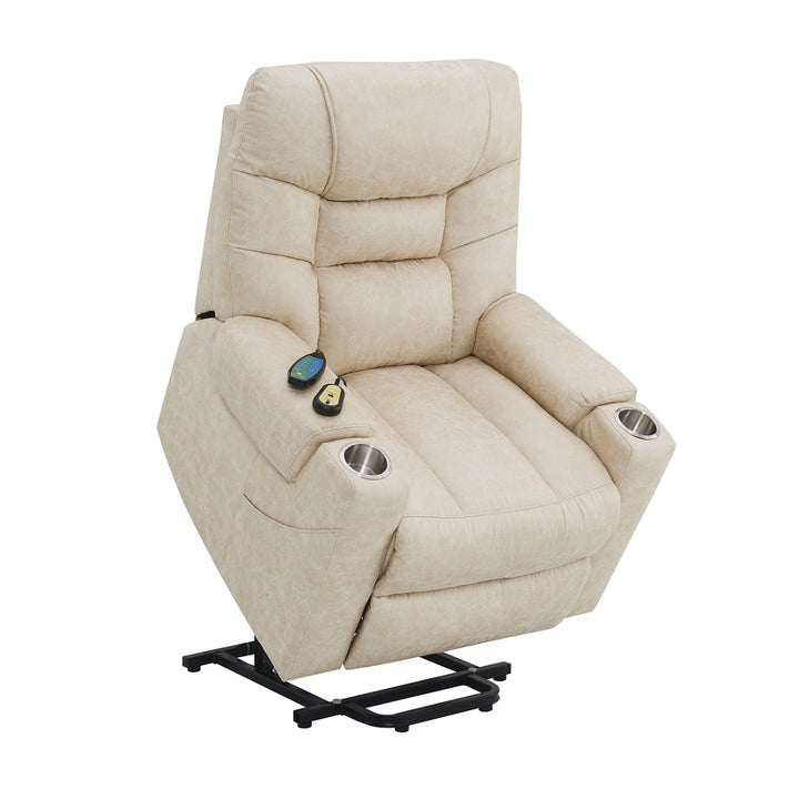 Nairi Power Recliner with Lift, Heating &amp; Massage