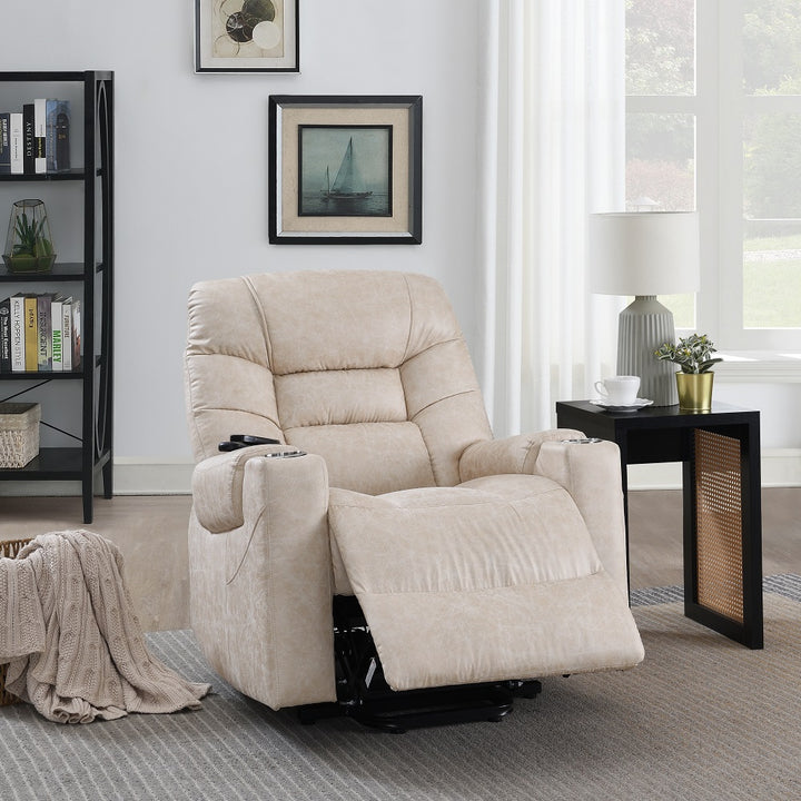 Nairi Power Recliner with Lift, Heating &amp; Massage