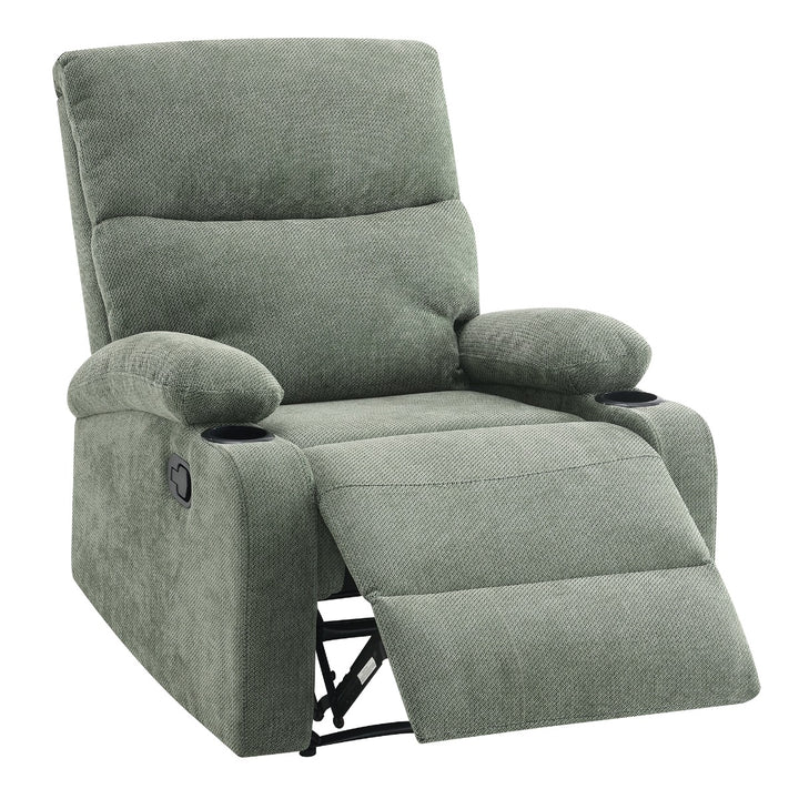 Larkin Motion Recliner - Green Chenille