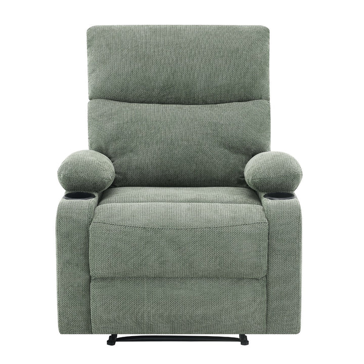Larkin Motion Recliner - Green Chenille