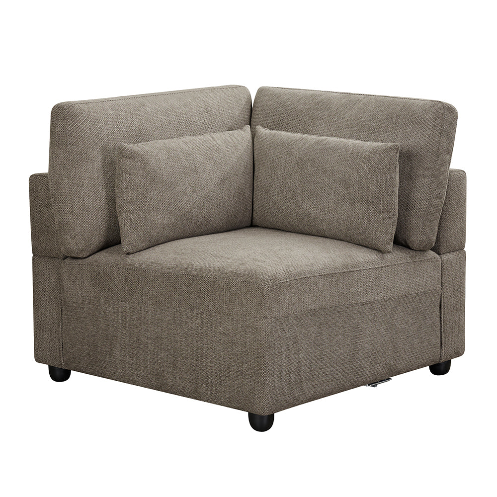 Rylie Modular - Wedge with 3 Pillows