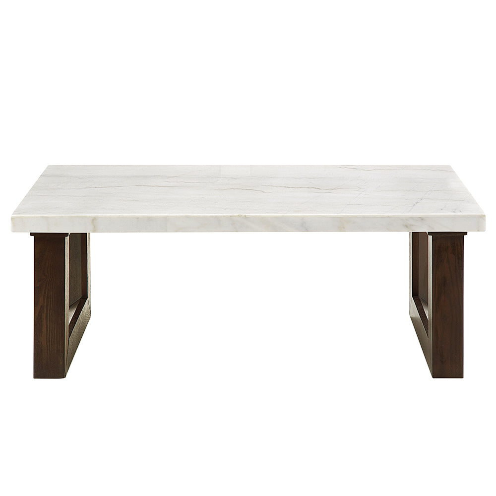 Edwyn Coffee Table with Marble Top