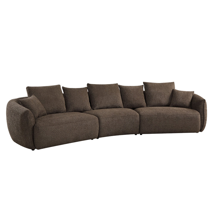 Bash Sofa with 7 Pillows