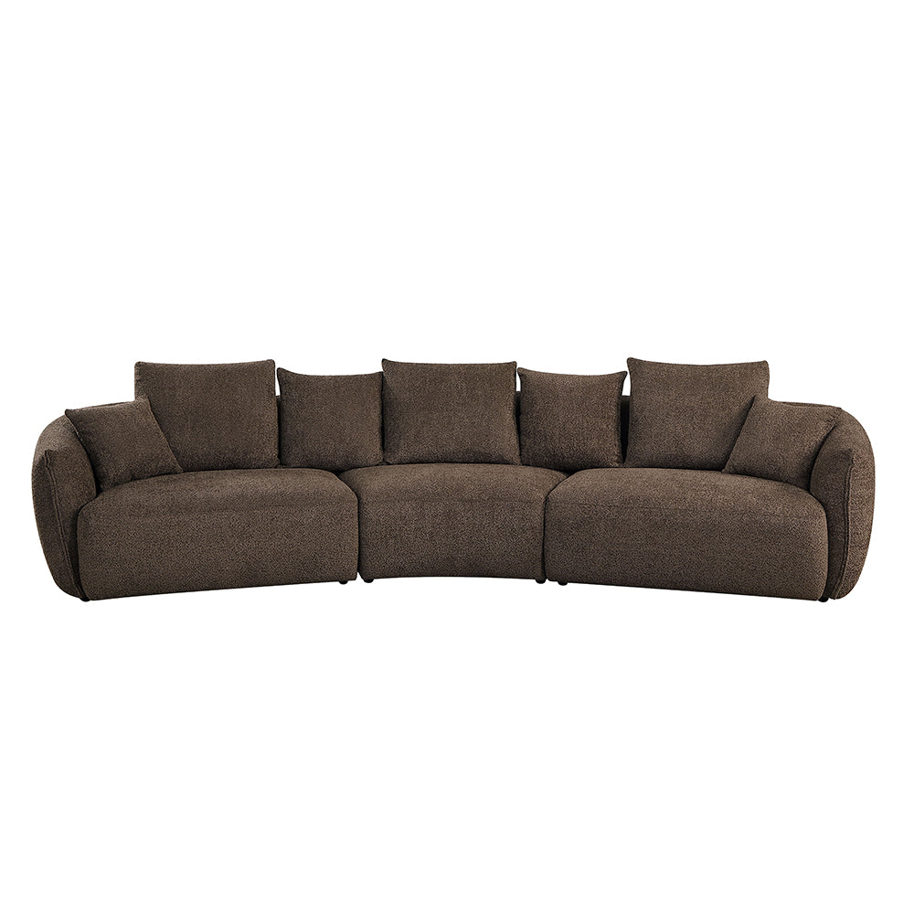 Bash Sofa with 7 Pillows