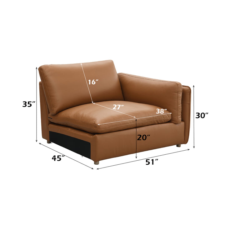 Brighton Modular - Right Facing Arm Chair