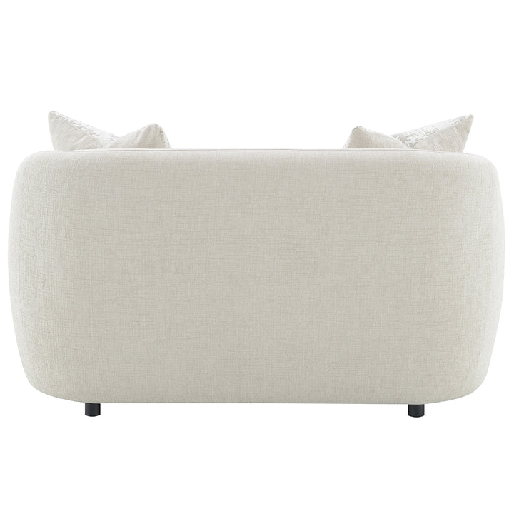 Etienne Loveseat with 2 Pillows - Beige Linen