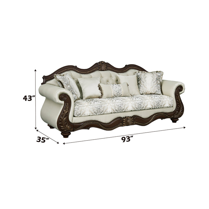 Pierce Sofa with 5 Pillows