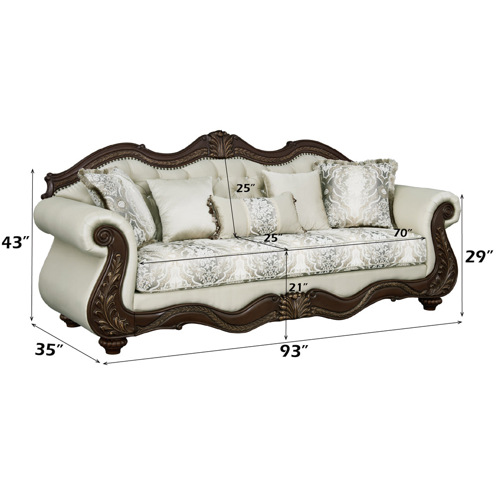 Pierce Sofa with 5 Pillows