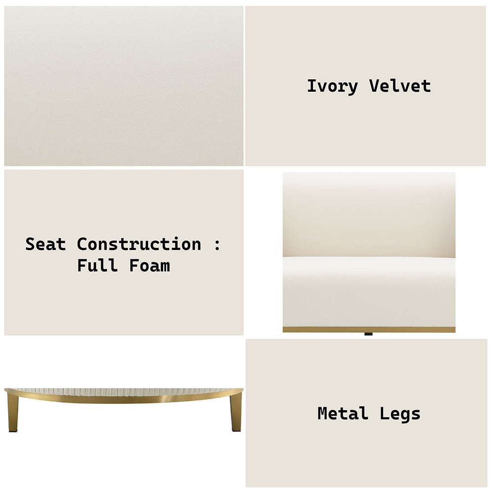 Martina Sofa with 2 Pillows