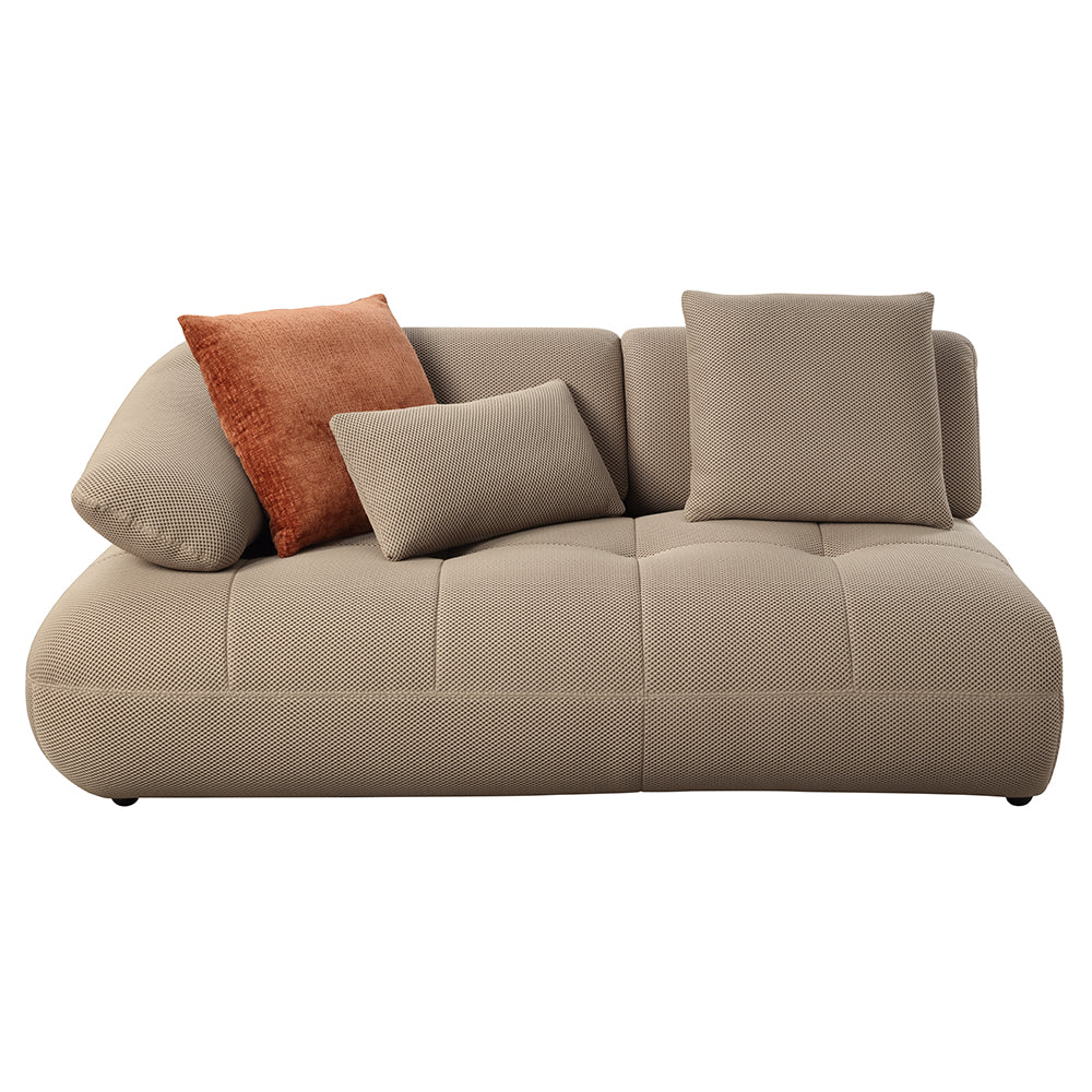 Carrick Sectional Sofa with 6 Pillows