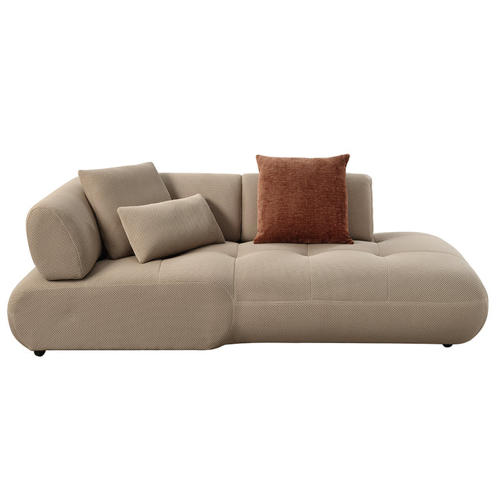 Carrick Sectional Sofa with 6 Pillows