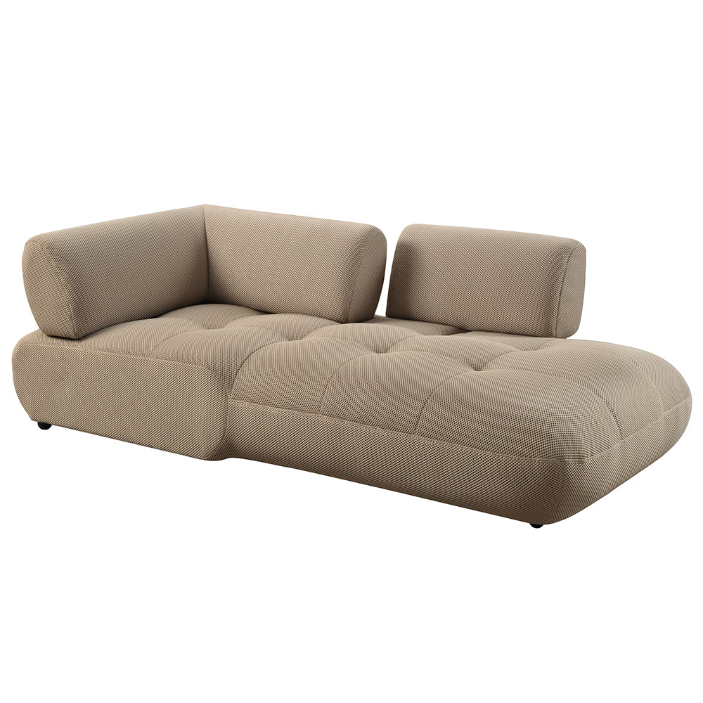 Carrick Sectional Sofa with 6 Pillows