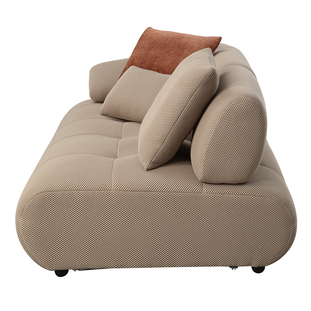 Carrick Sectional Sofa with 6 Pillows