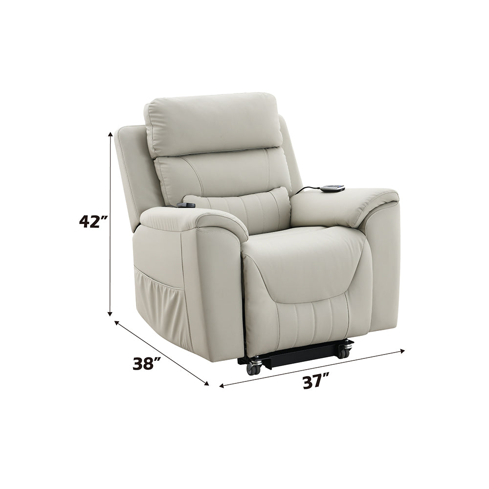 Marsha Power Recliner with Lift & Massage