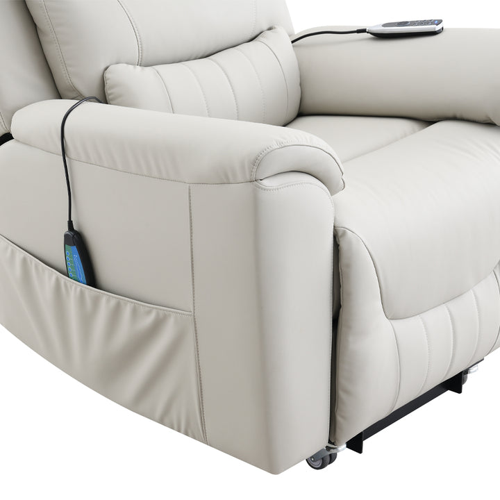 Marsha Power Recliner with Lift &amp; Massage