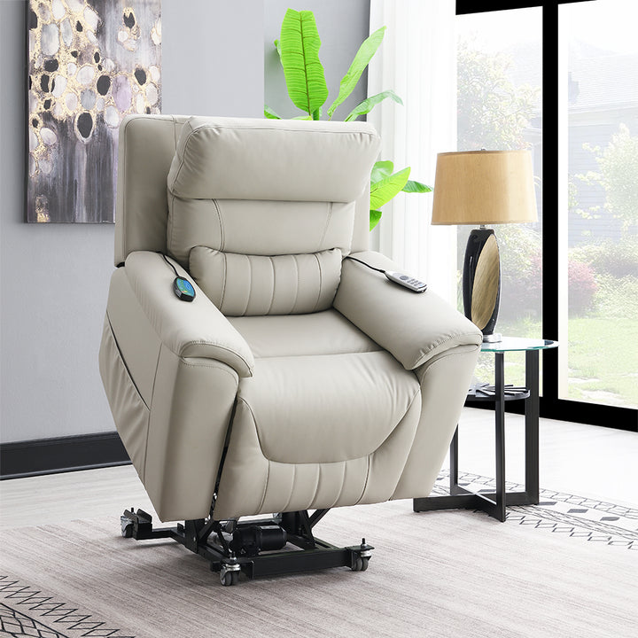 Marsha Power Recliner with Lift &amp; Massage