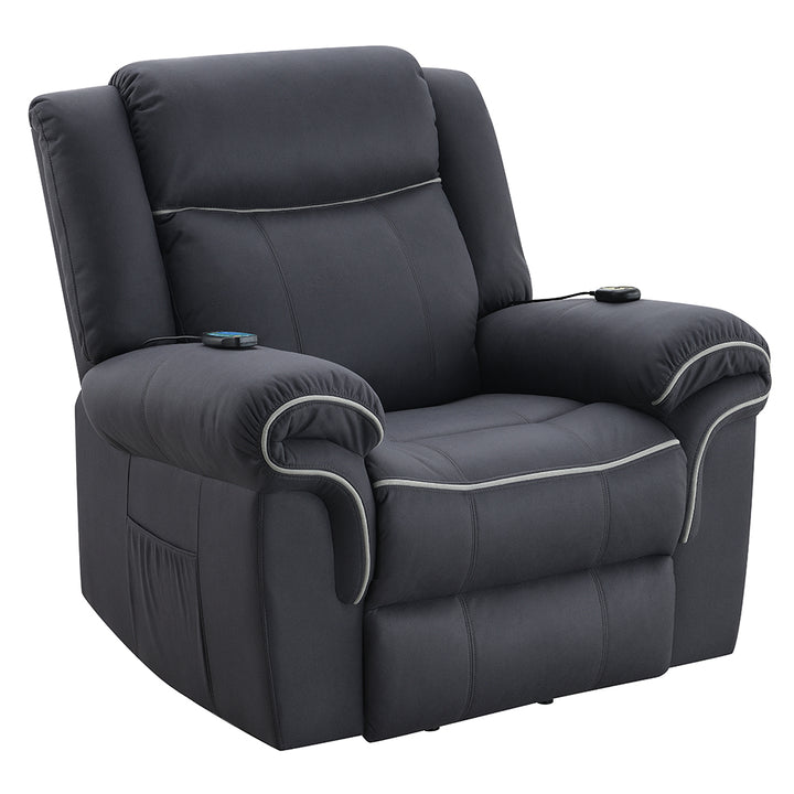 Domana Power Recliner with Lift &amp; Heating &amp; Massage