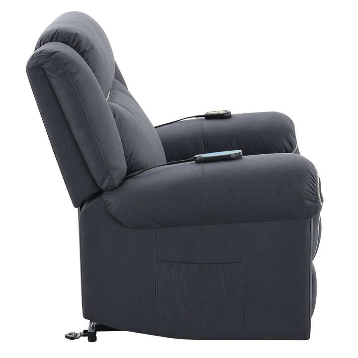 Domana Power Recliner with Lift &amp; Heating &amp; Massage