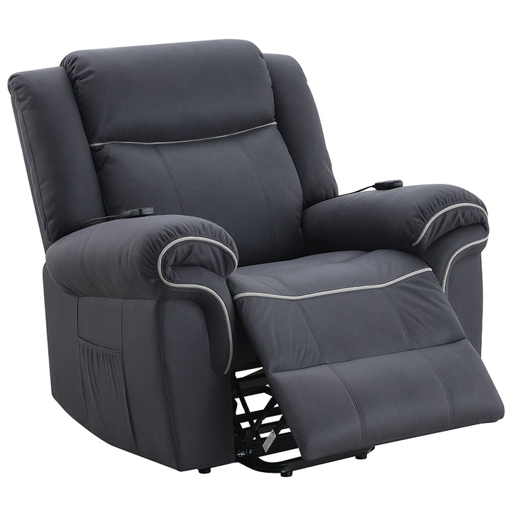 Domana Power Recliner with Lift &amp; Heating &amp; Massage