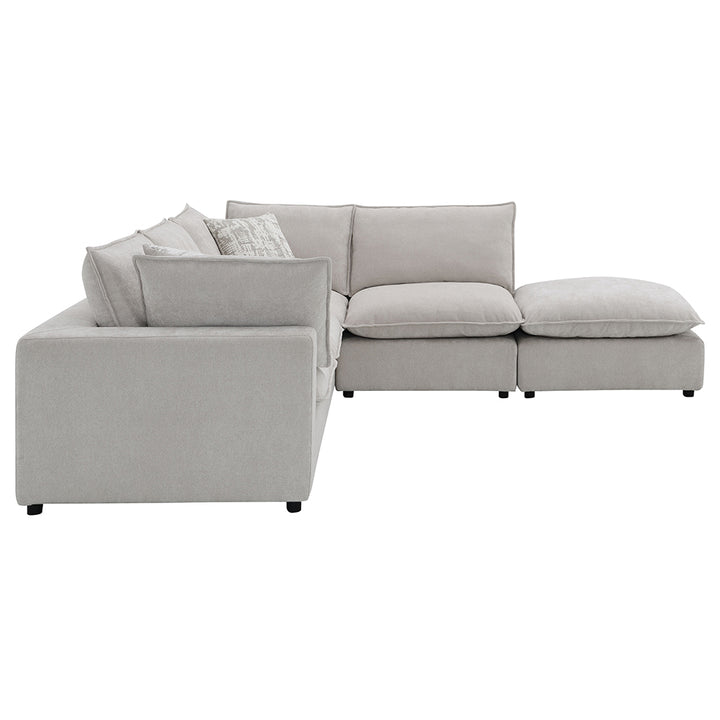 Marisa Modular Left Facing Loveseat with 2 Pillows