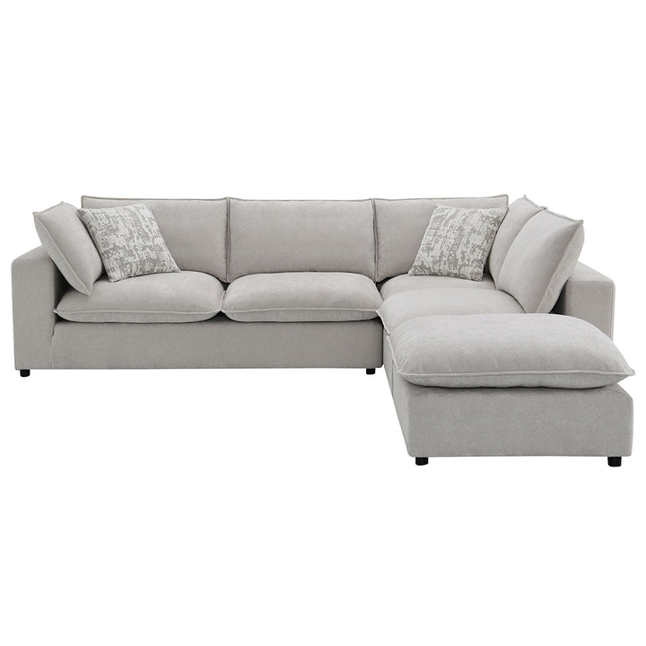 Marisa Modular Left Facing Loveseat with 2 Pillows