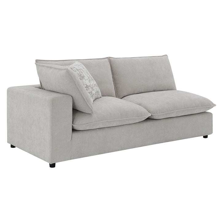 Marisa Modular Left Facing Loveseat with 2 Pillows