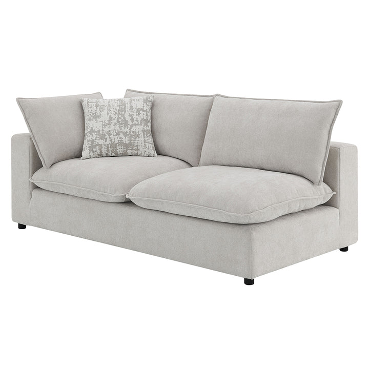 Marisa Modular Left Facing Loveseat with 2 Pillows