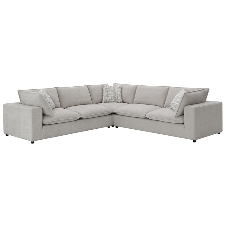 Marisa Modular Left Facing Loveseat with 2 Pillows