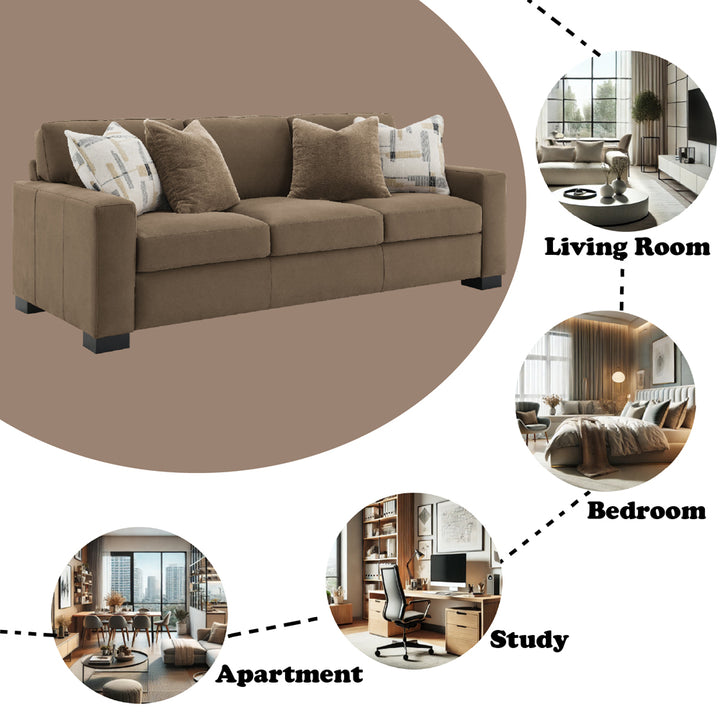 Darya Sofa with 4 Pillows