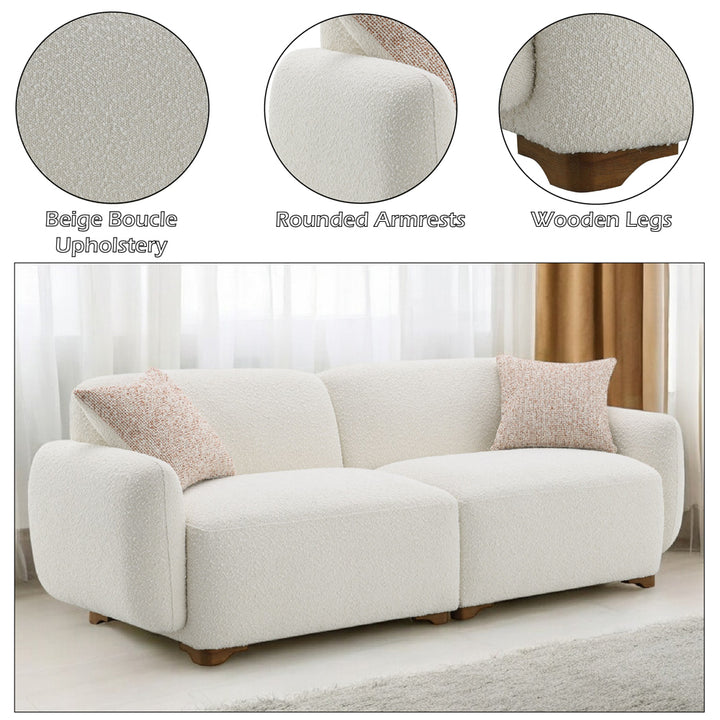 Darius Sofa with 2 Pillows