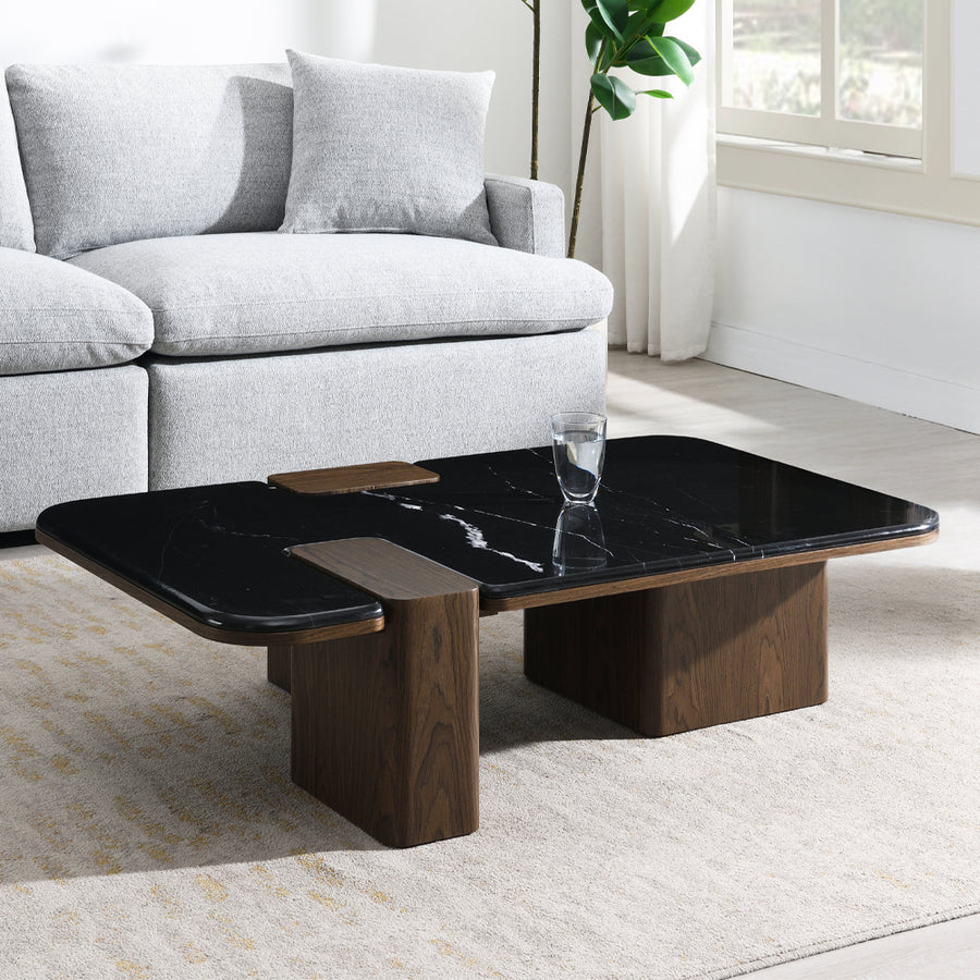 Dana Coffee Table with Natural Marble 