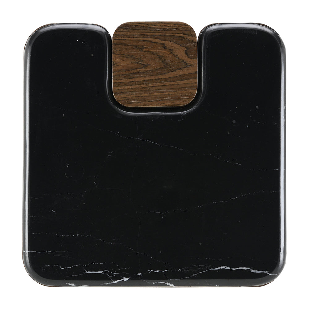 Dana End Table with Natural Marble