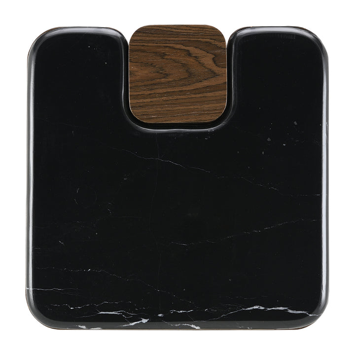 Dana End Table with Natural Marble