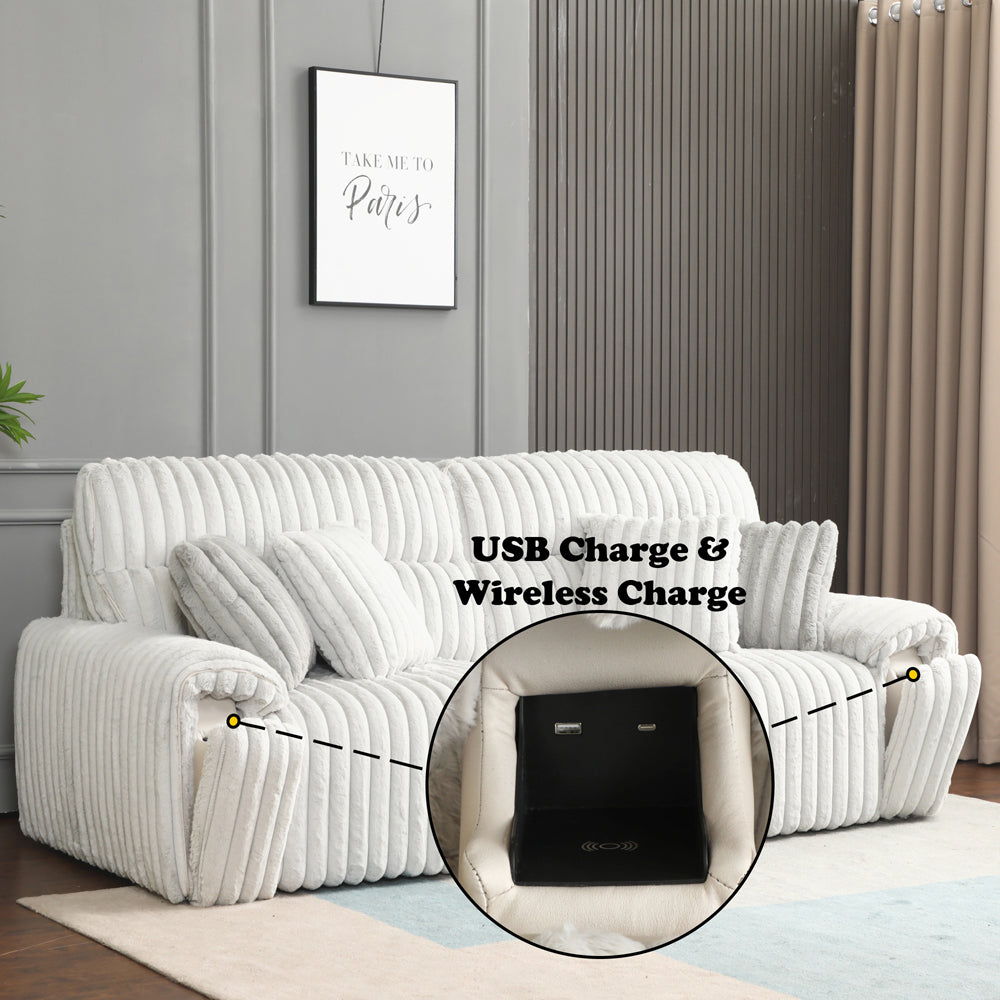 Jaya Power Motion Sofa with Sleeper & USB Port