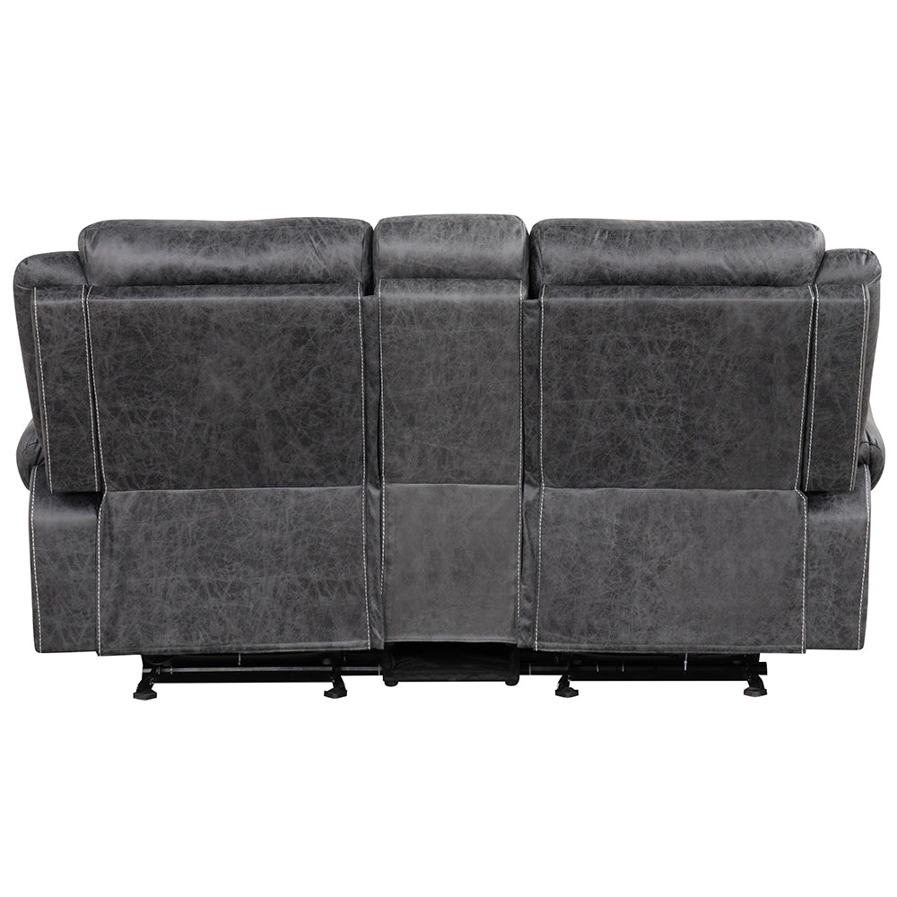 Zubaida Power Glider Motion Loveseat with USB
