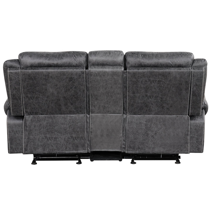 Zubaida Power Glider Motion Loveseat with USB