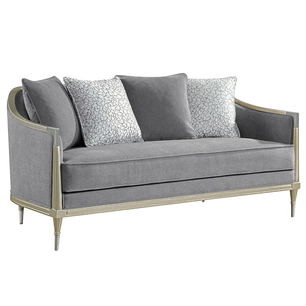 Fernando Loveseat with 4 Pillows