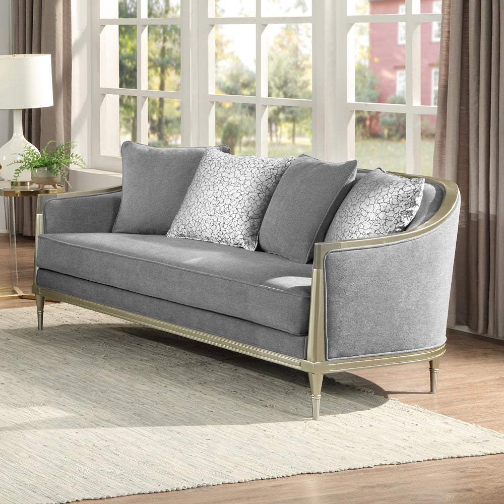 Fernando Loveseat with 4 Pillows